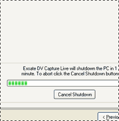Shutdown the PC